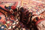 Pile Colorful Eagle Kazak design Antique Tribal Persian Kurdish rug 47471 by Nazmiyal