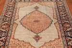 Small Antique Persian Tabriz Scatter Size Carpet 47482 Field Design Nazmiyal