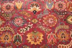 vintage persian tabriz sickle leaf rug 47474 center Nazmiyal