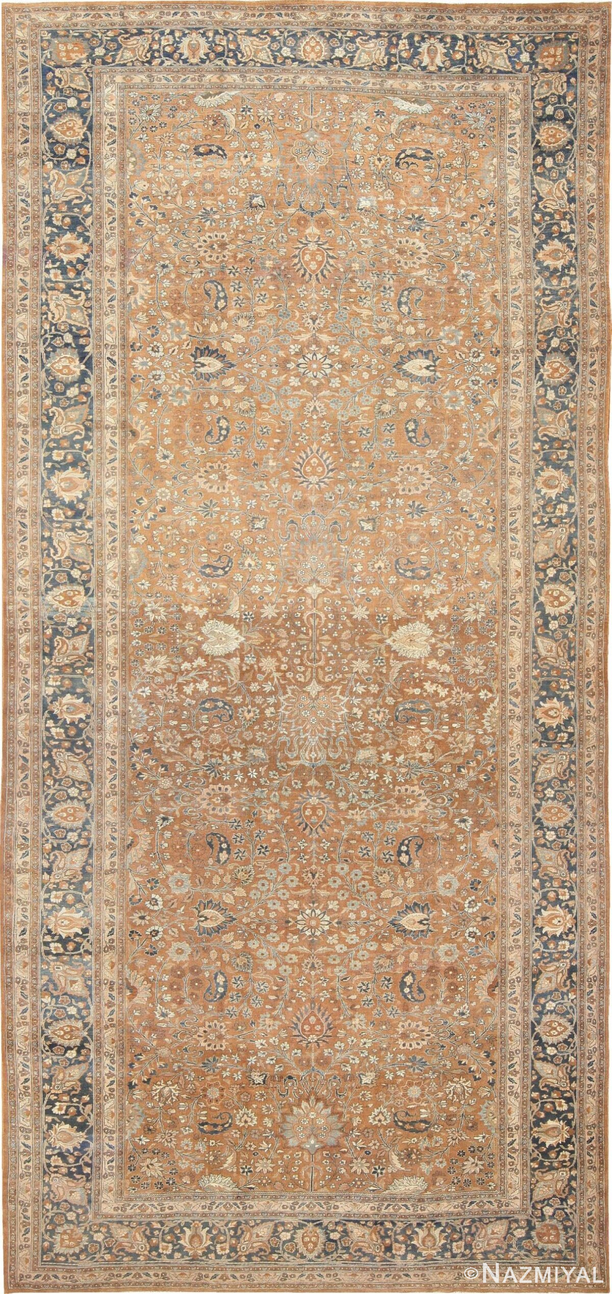 Large Oversize Antique Persian Khorassan Carpet 47032 Nazmiyal