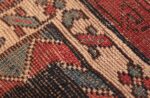Weave detail Antique Tribal Kurdish runner rug 47460 by Nazmiyal
