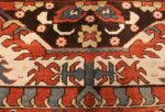 antique caucasian eagle kazak rug 47547 pattern Nazmiyal
