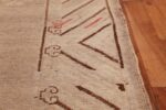 Antique Khotan Rug 47571 Triangle Border Nazmiyal