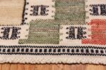 Border Vintage Scandinavian rug Marta Maas 47555 by Nazmiyal