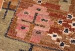 Close-up Vintage Swedish Kilim Marta Maas 47584 by Nazmiyal