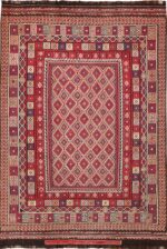 large tribal persian kilim vintage rug 47598 Nazmiyal