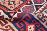 large tribal persian kilim vintage rug 47598 pile Nazmiyal
