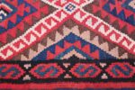 large tribal persian kilim vintage rug 47598 triangle Nazmiyal