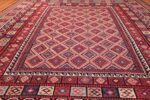 large tribal persian kilim vintage rug 47598 field Nazmiyal