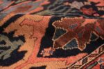 Pile Blue background Antique Persian Bidjar rug 47477 by Nazmiyal Antique Rugs NYC