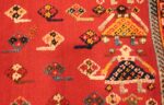 red tribal antique persian qashqai horse cover 47546 girls Nazmiyal