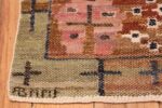 Signature Vintage Swedish Kilim Marta Maas 47584 by Nazmiyal
