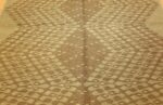 vintage swedish double sided rug 47559 middle Nazmiyal