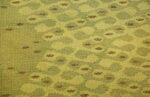 vintage swedish double sided rug 47559 pattern Nazmiyal