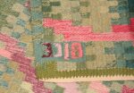 Vintage Swedish Runner Rug Signed Bice 47575 Woven Knots Nazmiyal