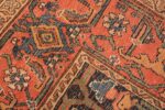 Weave Blue background Antique Persian Bidjar rug 47477 by Nazmiyal Antique Rugs NYC