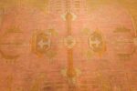 antique green turkish oushak rug 50718 center Nazmiyal