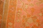 antique green turkish oushak rug 50718 weave Nazmiyal