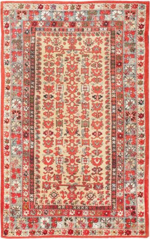 Antique Tribal Turkish Kula Rug 47660 Detail/Large View