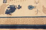Border Beautiful Antique Dragon Chinese rug 47472 by Nazmiyal