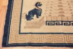 Corner Beautiful Antique Dragon Chinese rug 47472 by Nazmiyal