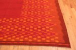 Corner large size vintage Scandinavian rug 47528 by Nazmiyal