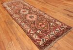 Full Tribal Antique Caucasian Kazak runner rug 47653 by Nazmiyal