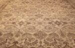 ivory background antique indian amritsar rug 47438 field Nazmiyal
