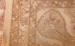 ivory background antique indian amritsar rug 47438 weave Nazmiyal