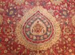 large antique 17th century mughal gallery carpet 47597 peony Nazmiyal