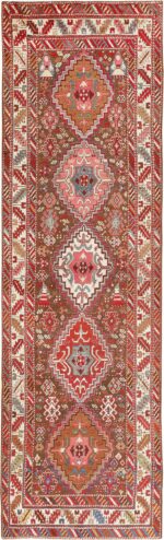 Rare Antique Caucasian Shirvan Runner 47653 Nazmiyal