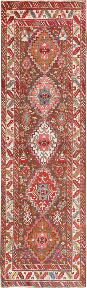 Rare Antique Caucasian Shirvan Runner 47653 Nazmiyal