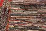 vintage swedish rug 47645 field Nazmiyal