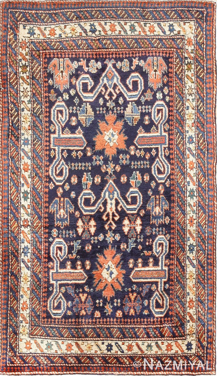 Antique Perpedil Caucasian Shirvan Rug 47603 Nazmiyal