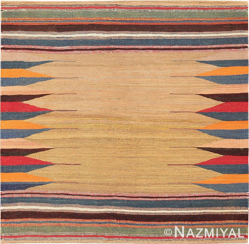 Tribal Persian Gashgai Kilim 47616 Detail/Large View