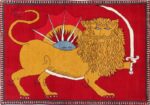 Antique Persian Qashqai rug 47676 Detail/Large View