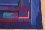 Corner Vintage Norwegian tapestry rug designed by Eevahenna Aalto 47673 by Nazmiyal