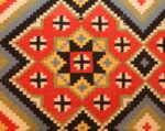 flat woven vintage swedish kilim 47674 red Nazmiyal