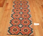 flat woven vintage swedish kilim 47674 whole Nazmiyal