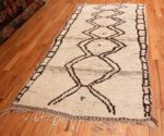Full Vintage Moroccan Beni Ourain Berber rug 47780 by Nazmiyal