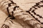 Pile Vintage Moroccan Beni Ourain Berber rug 47780 by Nazmiyal