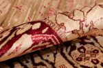 rare antique silk indian agra rug 47596 pile Nazmiyal