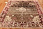 rare antique silk indian agra rug 47596 whole Nazmiyal