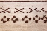 vintage moroccan beni ourain runner 47773 detailed Nazmiyal