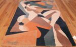 vintage scandinavian rug by rené magritte 47671 weave Nazmiyal