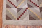 Vintage Scandinavian Swedish Rug by Brita Grahn 47668 Side Corner Nazmiyal