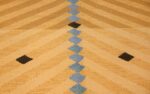 vintage swedish rug by ingrid dessau 47664 lines Nazmiyal