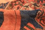 antique persian farahan mythological rug 47606 pile Nazmiyal