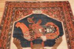 antique persian farahan mythological rug 47606 top Nazmiyal