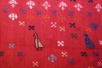 antique persian qashqai horse cover 47878 bird Nazmiyal